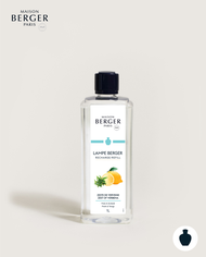 Maison Berger Paris Zest of Verbena 1L : น้ำหอมสำหรับบ้าน ชนิดเติมตะเกียงน้ำหอม กลิ่น เซ็สท์ ออฟ เวอ