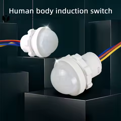 Sensor LED Switch PIR Infrared Motion Sensor Detection Automatic Sensor Light Switch Infrared PIR Pr
