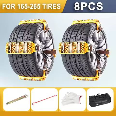 Auto Winter Snow Tiger Claw For 6.5-10.83 Inch Wheel Ice Breaking Anti-skid Car Tire TPU Manganese S