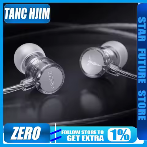 TANCHJIM ZERO Ultima in-ear Earphones Wired Headphones High Quality HiFi DMT 4 Ultra Earbuds with Mi