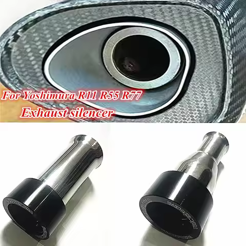 For Original Yoshimura R11 R55 R77 Motorcycle Exhaust Pipe Silenciador muffler plug 49MM