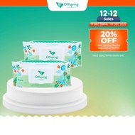 Offspring Biodegradable Plant-Based Baby Wipes 80 ct (2 Packs) [160Pcs]