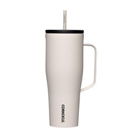 CORKCICLE [Authorized Japanese Product] Stainless Steel Tumbler with Handle, Vacuum Insulated, with Lid, with Straw, 900ml COLDCUP MUG Latte 30oz, Cold and Warm SPICE OF LIFE 2230CLT 【Direct from Japan】