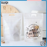 LUCKY-SUQI 100Pcs Candy Gift Bags, Transparent Have A Nice Day OPP Self Adhesive Pouch, Party Decor 