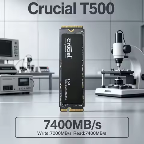 Hot OEM Original Crucial T500 256GB 500GB 1TB 2TB Gen4 NVMe M.2 SSD 7300MB/s Gaming Internal Drive F