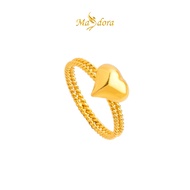 Masdora 916 Gold Ring - Fluffy Love Rope EMAS 916/22K