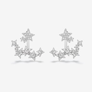 [With Box] HEFANG HEFANG Jewelry Sparkling Starlight Stud Earrings Birthday Gift
