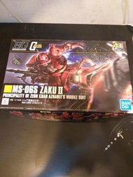 高達模型 渣古 馬沙專用渣古 紅渣 MS-06S ZAKU II ZAKUII  ZAKU HG hg 1/144