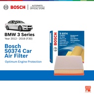 Bosch S0374 Engine Air Filter Element for BMW 4 Series Coupe F32 F33 F36 and 1 Series F20 125i
