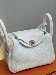 Hermes Lindy mini白色 B stamp