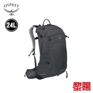 Osprey American Stratos 24L Breathable Mesh Frame Hiking Backpack Men Style (Tunnel Gray) Backpack/H