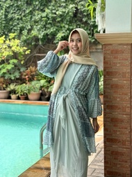 Gamis Batik Kombinasi Outer/ Baju Muslimah