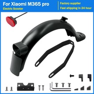 Upgraded Electric Scooter Rear Mudguard Fender Brake Taillight Replacement Accessories Parts For M365 Pro 2 1S Sets