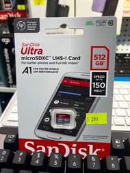 SanDisk 512GB Ultra microSD UHS-I A1  手機專用記憶卡 😍🔥SALE🔥HK$268（ 3年保養❤️）