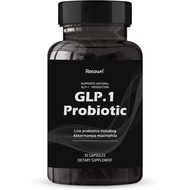 GLP-1 Probiotic 30 Capsules - 500M AFU Multi-Strain Probiotic + Prebiotic, Naturally Support GLP-1 P