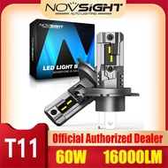Novsight T11 2Pcs H4 H11 9005 9006 H7 Car LED Headlight 1:1 Designed 60W 6500K 16000LM