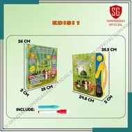 Smart Ebook Bersuara E-Book Muslim Buku Belajar Anak 4 Bahasa Mainan Edukasi Anak