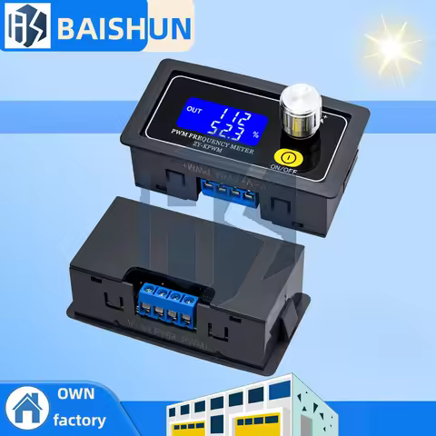 Dual System PWM XY-PWM1 Pulse Frequency Signal Generator Duty Cycle Adjustable Module Square Wave Re