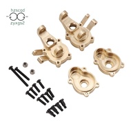 RC Car Upgrade Brass Front Steering Cup Kit for  H8H 1/10 YK4102 YK4103 YK4104 YK4106 YK4082 RC Car 