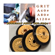 ‼️[READY STOCK]‼️4” Flap Disc (A60# A80# A120#) / KERTAS PASIR / MESIN GRINDER / HARGA BORONG / WHOL