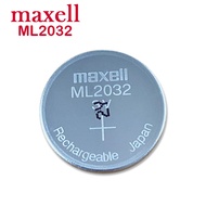Maxell/Maxell ML2032 3V Rechargeable Button Battery instead of LIR2032 CR2032 Battery