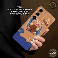 HP Latest Samsung S24 / S24+ Case - Leviora Case - Fashion Case Bear - Samsung S24 / S24+ Softcase -