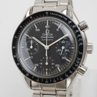 2404-684  OMEGA 3510.50 Speedmaster 歐米茄 自動手錶 超霸計時碼錶 黑色錶盤 正品 手鍊