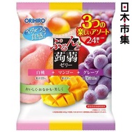 ORIHIRO - 日版Orihiro 蒟蒻果凍者喱- 桃/芒果/葡萄 480g【市集世界 - 日本市集】