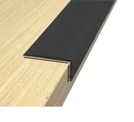 1ชิ้น3ม. X 9.8ซม. จมูกบันไดกันลื่นอุปกรณ์ป้องกันขอบบันไดแบบลอกและติดจมูกสำหรับกลางแจ้ง