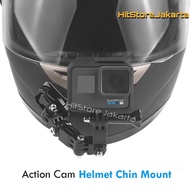 Mounting Helmet Helmet Helmet Chin Mount GoPro YI Action Cam Helmet Curved Mount