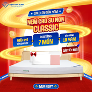 [DUY NHẤT 25-29.06 - MUA 1 TẶNG 7 - CẢI TIẾN MỚI] Đệm Cao Su Non Vạn Xuân Êm Ái Mềm Mại Thiết Kế Lỗ 