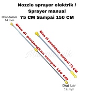Electric sprayer Stick 75 cm to 150 cm manual sprayer Stick 75 to 150