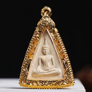 สร้อยคอจี้โลหะผสมเงินแท้พร้อมใบอนุมัติ จี้โลหะผสมเงินแท้ 2539 ของแม่เจ้า Napaya ของพระภิกษุ Loro Pei