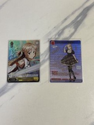 絕版 刀劍神域 Asuna Ws簽名卡 戀上換裝娃娃 亁紗壽葉簽名卡 build divide