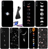 OPPO A94 A57 A77 A96 F5 F7 F9 Pro A7X A73 F11 Pro R9 s F1 Plus A9 2019 R13 Moon pattern Soft black p