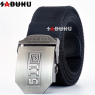 MOST AWESOME SK Men's Buckle Belt Canvas Solid Clasp Canvas Tactical Belt 511 Fashion Men BeltSK157