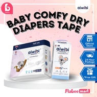AIWIBI Baby Comfy Dry Diapers Tape Newborn | Comfort | Dry |
