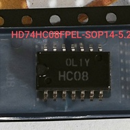 HD74HC08FPEL 74HC08 HC08 SOP14 Size 5.2mm body symbol HC08 (con)