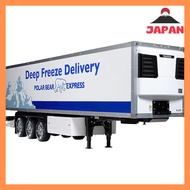 Tamiya 1/14 Electric RC Big Truck Series No. 19 Trailer Truck 3-Axle Reefer Semi-Trailer RC Model 56