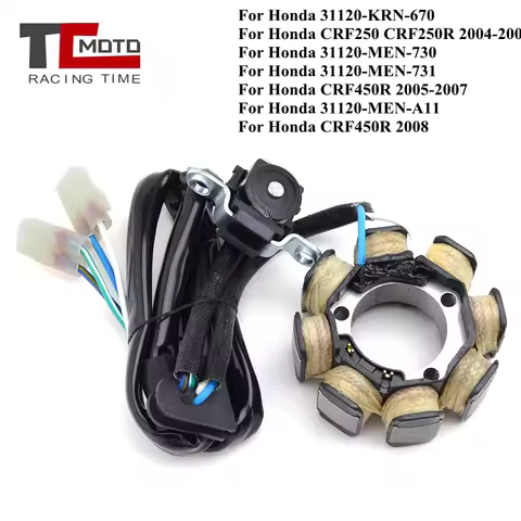Motorcycle Magneto Generator Stator Coil 8 Poles For Honda CRF250 CRF250R CRF450R 2008 CRF 250R 450R