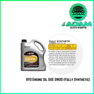HYO Engine Oil SAE 0W20 (Fully Synthetic) (4L)