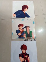 忍者戰士飛影1  動畫手稿  賽璐珞共3張