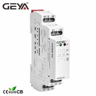 GEYA GRM8 Din Rail Relay Elektronik Latching Relay Memory Relay Impulse Relay SPDT 16A Step Relay AC