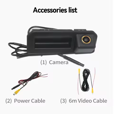 Parking Reverse CCD Vehicle Car Rear View Camera 170 Degree for Audi Q2 Q2L Q5L A5 Skoda karoq KODIA