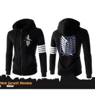 Aot attack on anime jacket SNK 4 navy stripTITAN