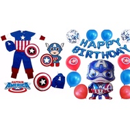 Captain America Costume for kids 2-8yrs