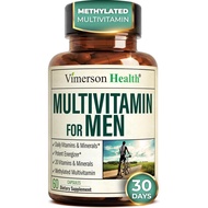 Vimerson Health Men's Daily Complex Mineral/Complex Vitamin Supplement-Vitamin A C E D B1 B2 B3 B5 B