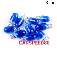 CAR T10 BULB 12V BLUE 10PCS PACK