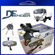 Key Start Manual Dfender Lockact - Brake Pedal Paddle Double Lock Compatible With Isuzu Euro 2 NPR P