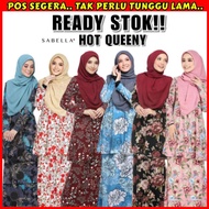 [🎉🎊 FREE GIFT🎉🎊🔥 HOT SALES 🔥 ] Ready Stok -  Queeny Kurung Ironless Sabella